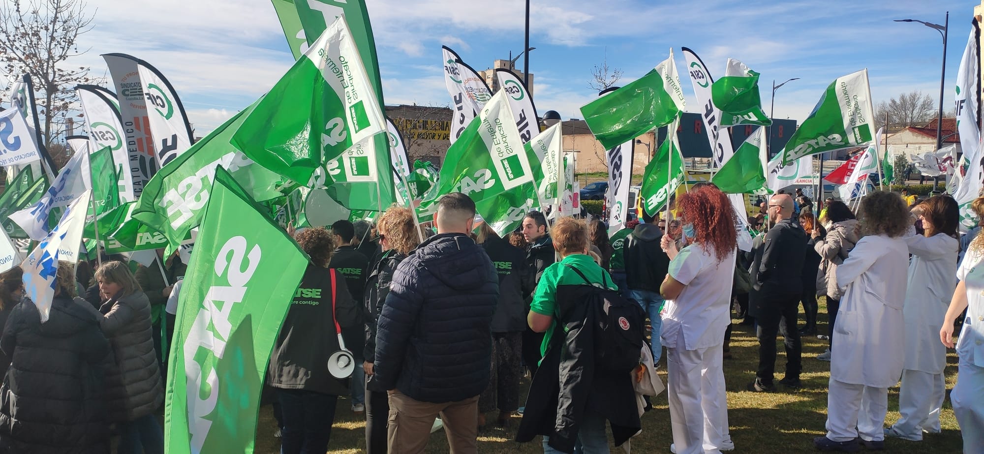 Concentración en Albacete reclamación carrera profesional
