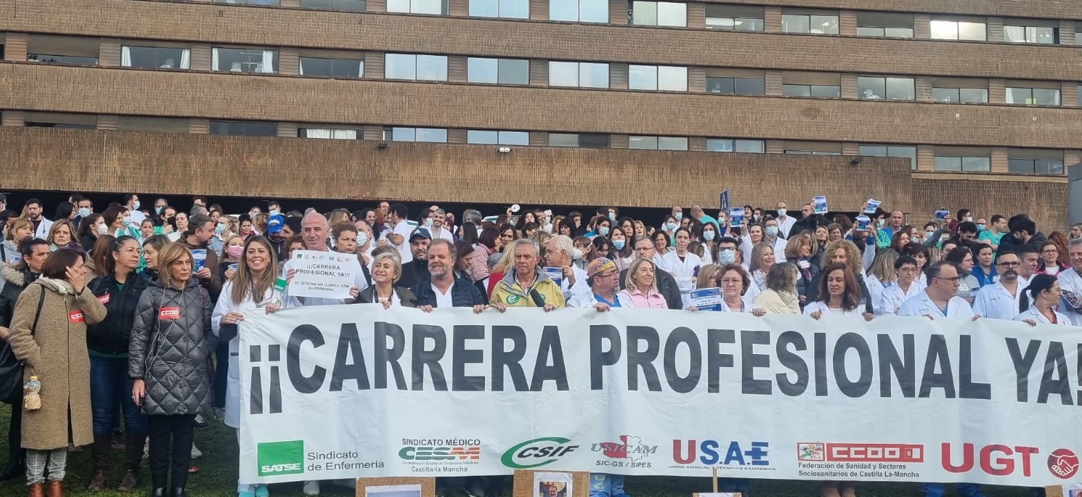 Concentración carrera profesional hospital general Albacete