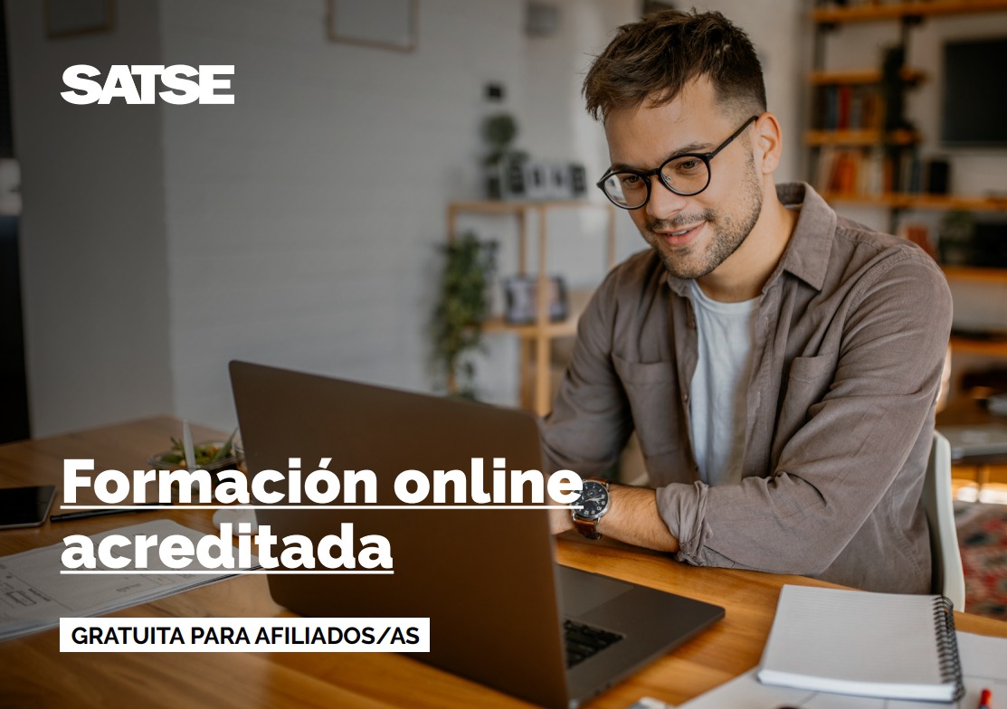 Imagen campaña SATSE formación online gratuita