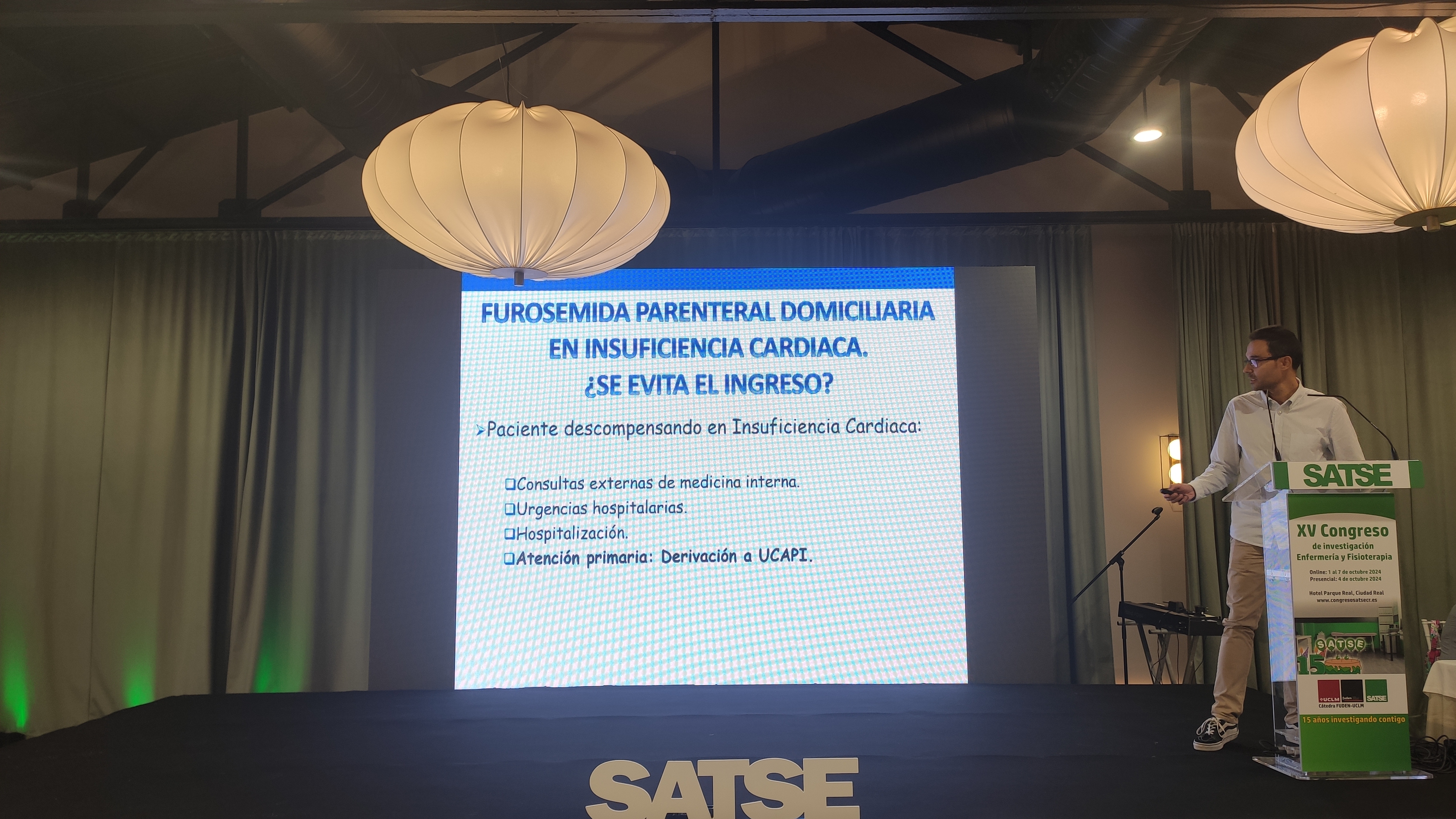 Ponente en el XV Congreso SATSE Ciudad REal