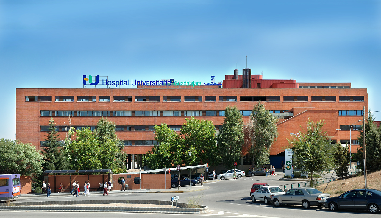 Fachada hospital de Guadalajara